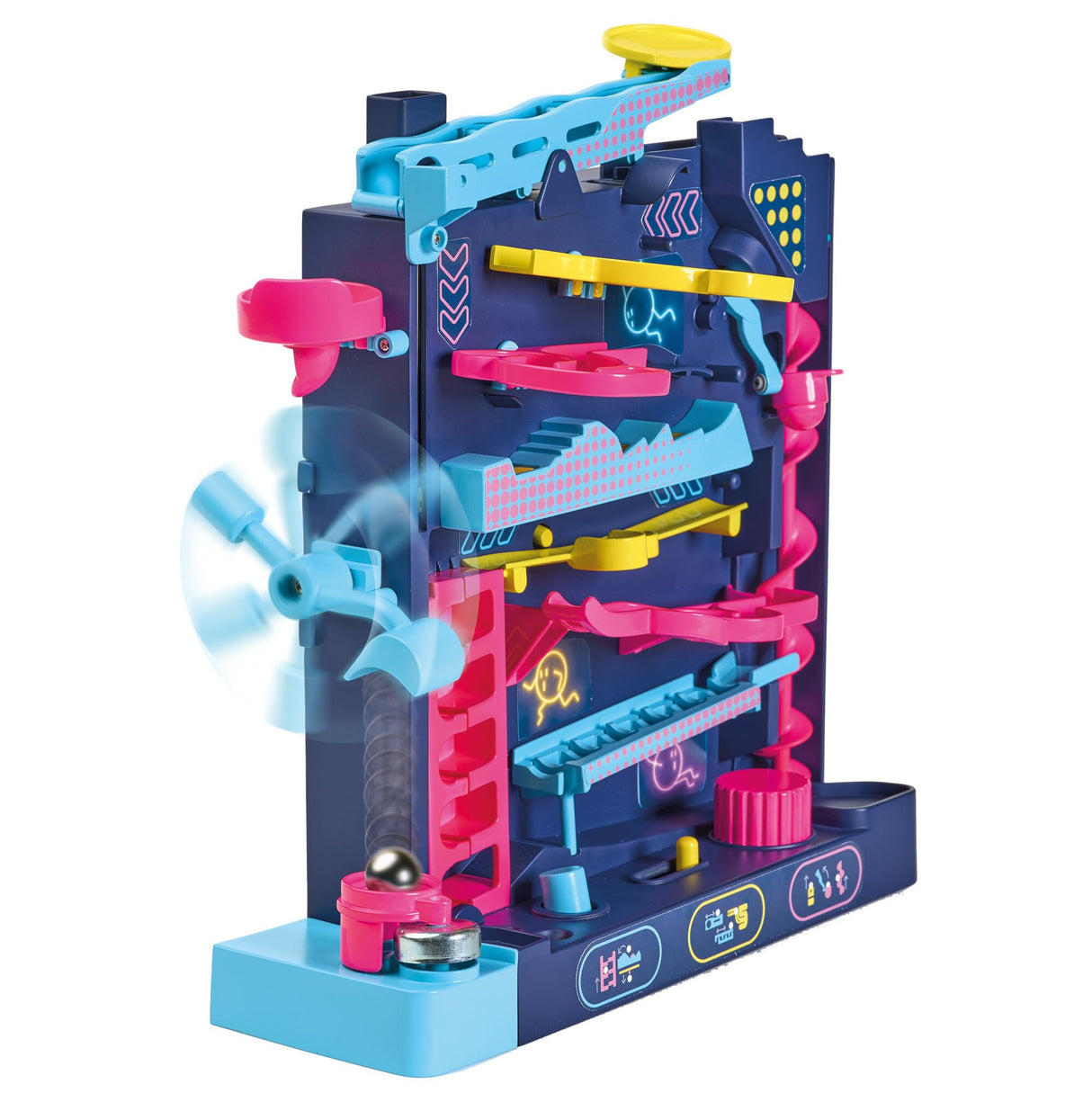Screwball Scramble Level Up Kids Board Game- Timed Marble Run Obstacle Course Kids Games - Holiday Toys and Christmas Games - Toddler Ages 5 Years and Up