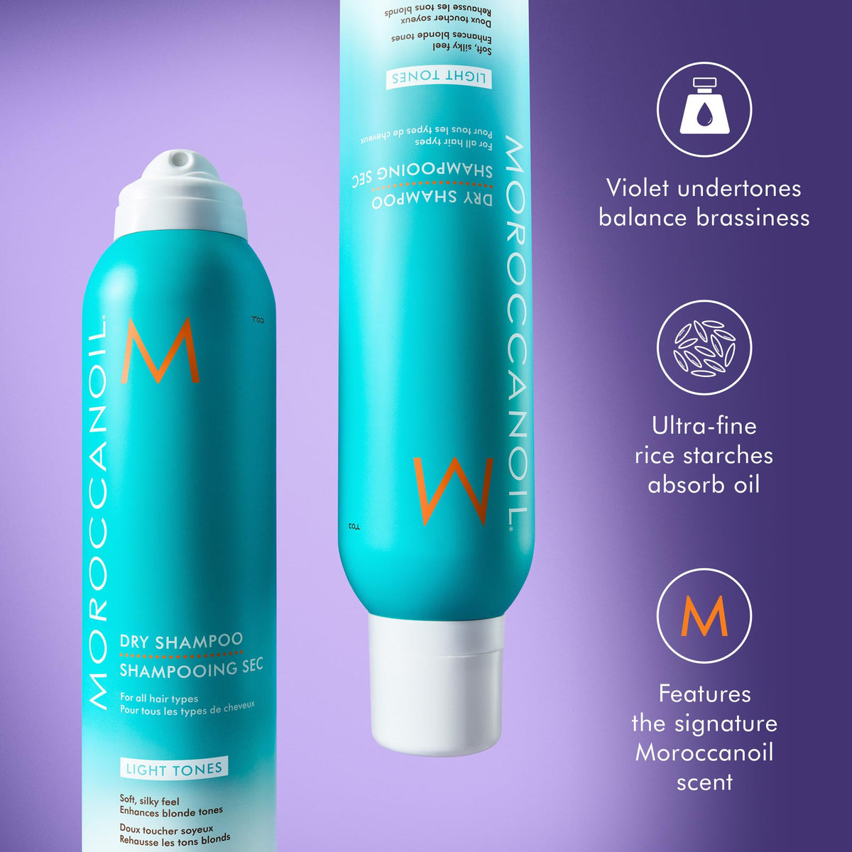 Moroccanoil Dry Shampoo Light Tones, 5.4 Fl. Oz.