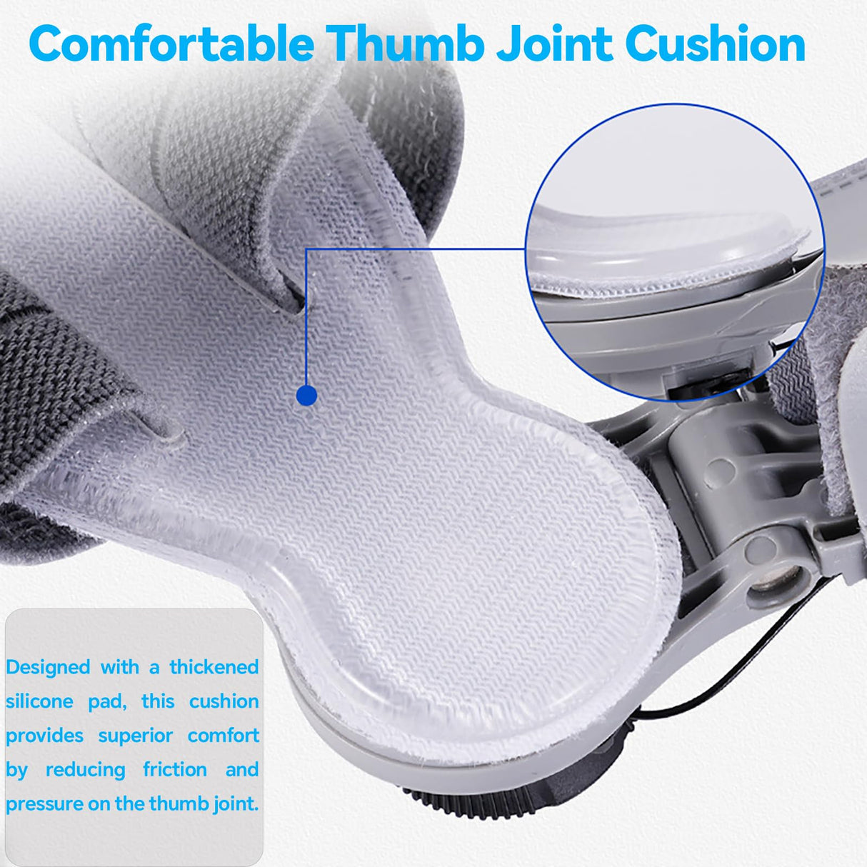 Bunion Corrector for Man and Women Big Toe, Adjustable Bunion Splint for Bunion Relief, Orthopedic Toe Straightener with Anti-slip Heel Strap and Silicone Pad, Suitable for Left and Right Feet