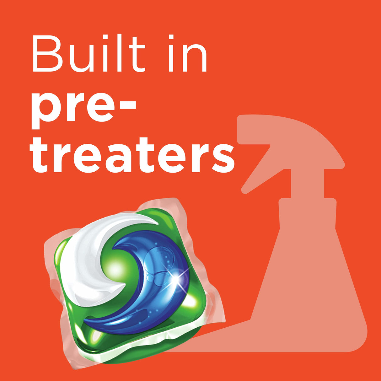 Tide PODS Liquid Laundry Detergent Soap Pacs, 4-n-1 Ultra Oxi, HE Compatible, Built in Pre-treater for Stains, 57 Count