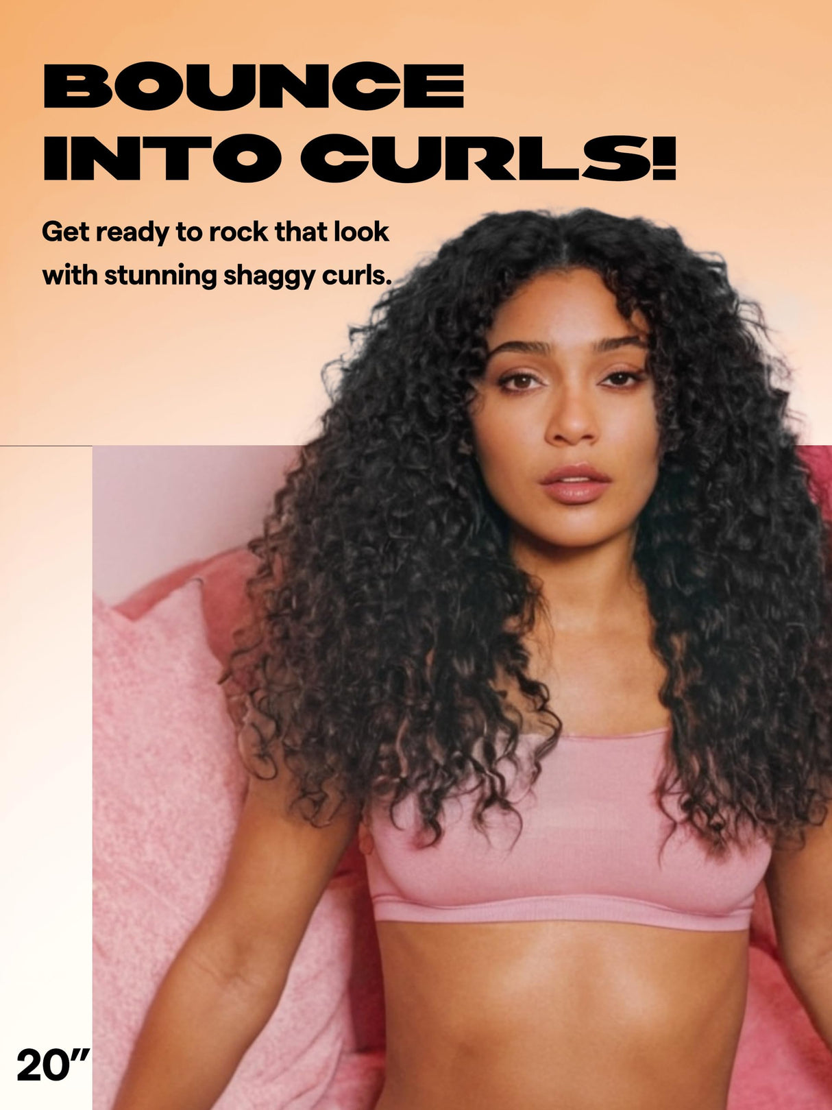 GORGIUS Glueless Curly Lace Front Wig Pre Plucked Middle Part Closure Wig 20 Inch Natural Black Pre Cut Synthetic Curl Wig Upgraded with Premium Human-Hair-Like Fiber