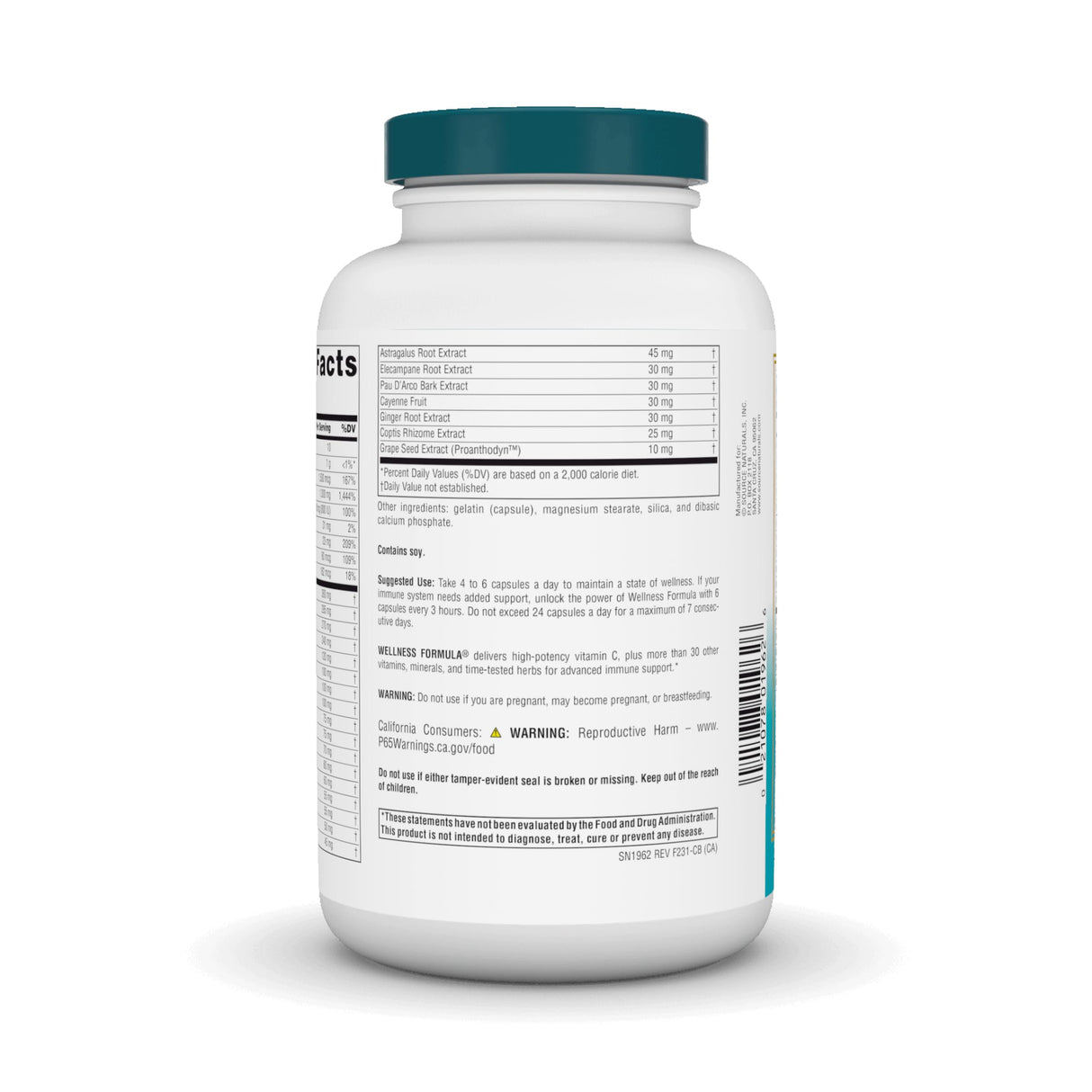 Source Naturals Wellness Formula, Herbal Defense Complex* - 240 Capsules