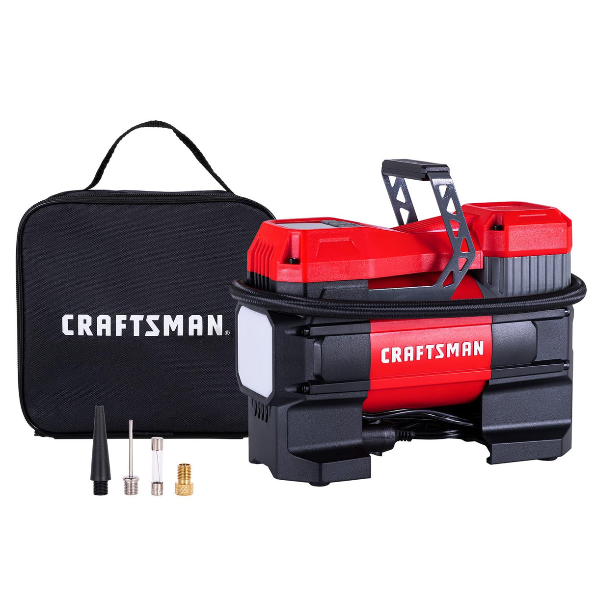 CRAFTSMAN Portable 12V Tire Inflator with Digital Gauge & Auto Shut-Off