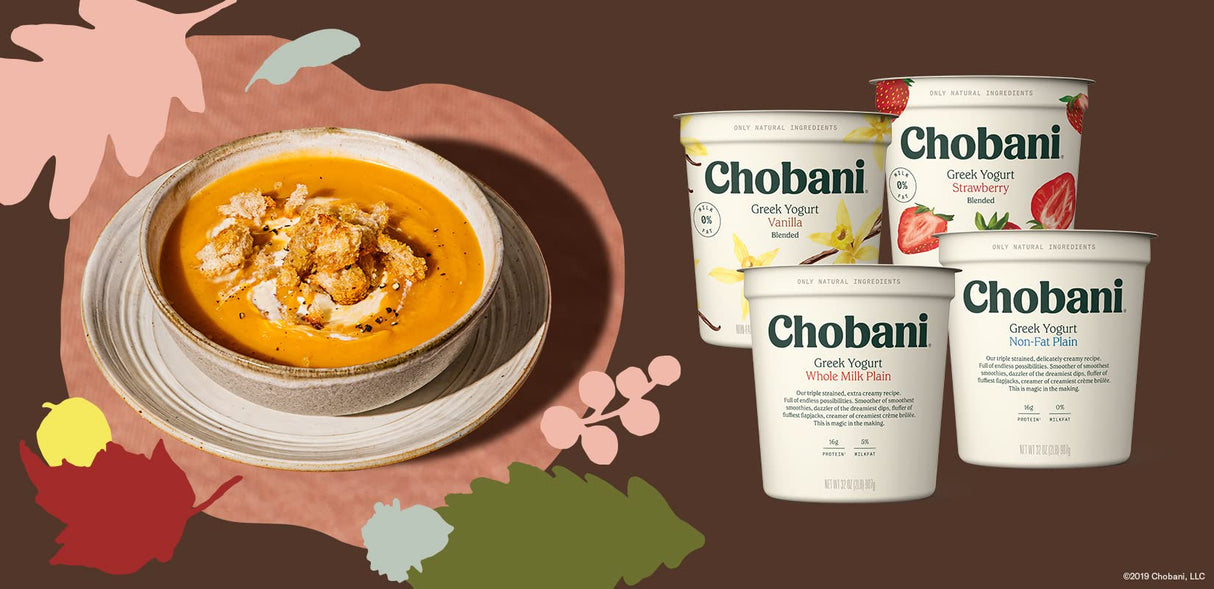 Chobani® Non-Fat Plain Greek Yogurt 32oz