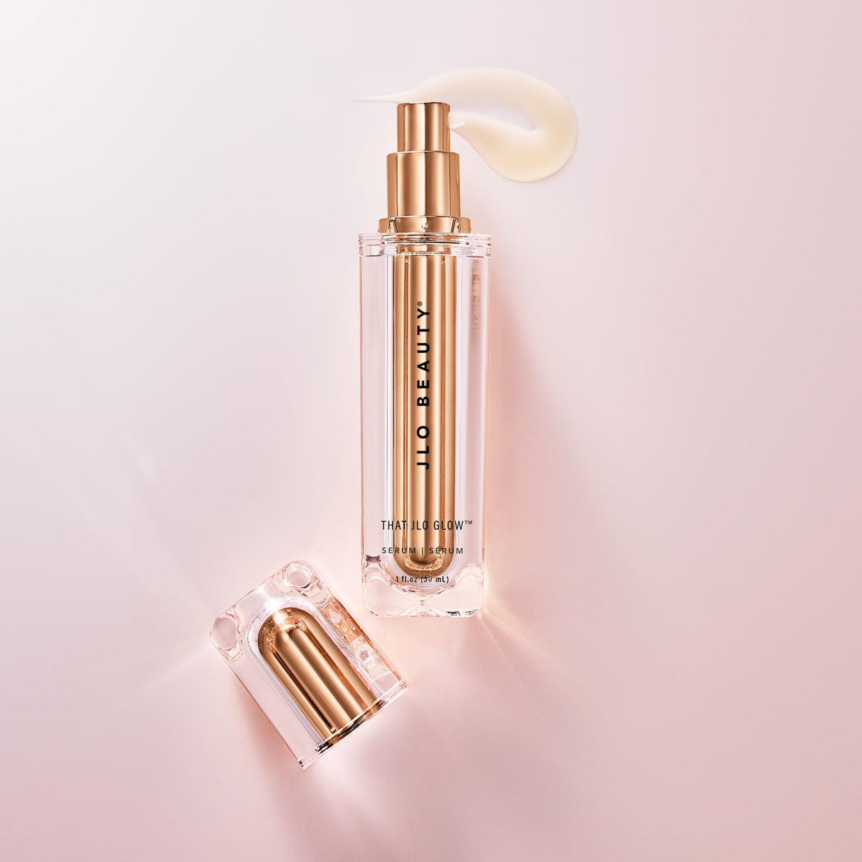 JLO BEAUTY That JLo Glow Serum | Skin Care that Tightens, Brightens and Hydrates, Made with Niacinamide and Squalane | 1 Oz