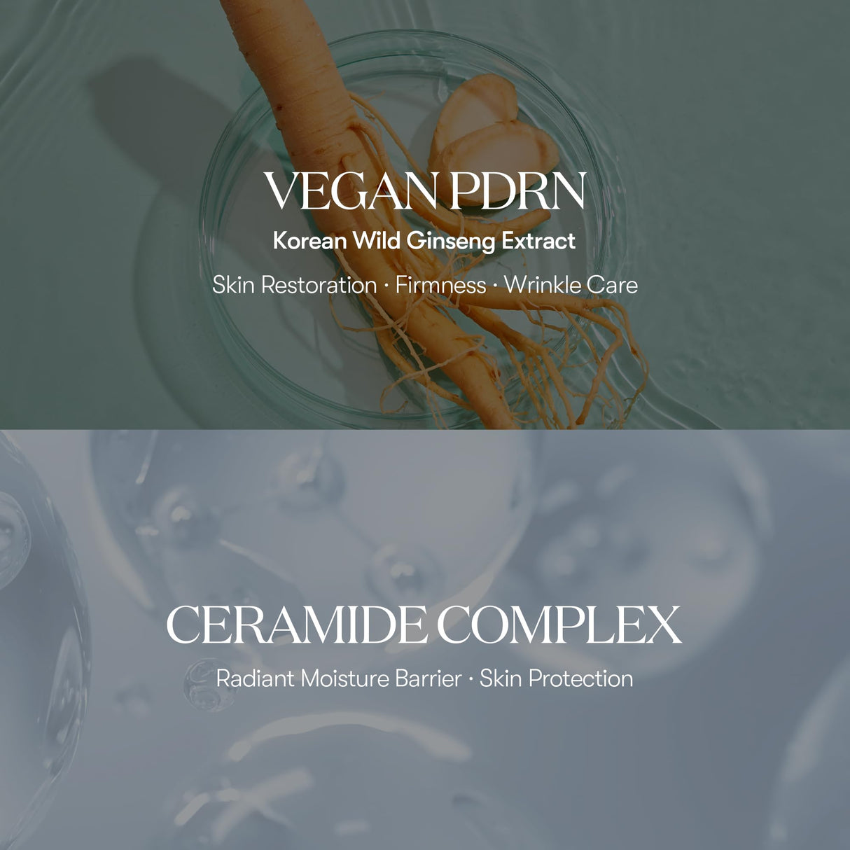 VT COSMETICS PDRN Glow Ampoule, PDRN Facial Mist, Deep Hydration Spray Serum, Vegan Skin Care, Light-weight Face Moisturizer, Plumping Effect, Fragrance-Free, Korean SkinCare (3.38 fl oz / 100 ml)