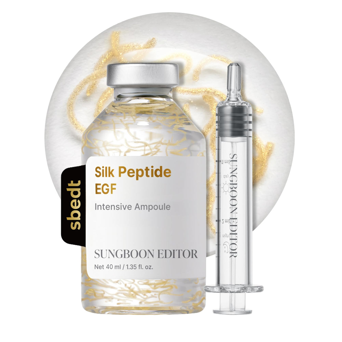 SUNGBOON EDITOR Intensive Deep Collagen Silk Peptide EGF Ampoule,1.35fl.oz