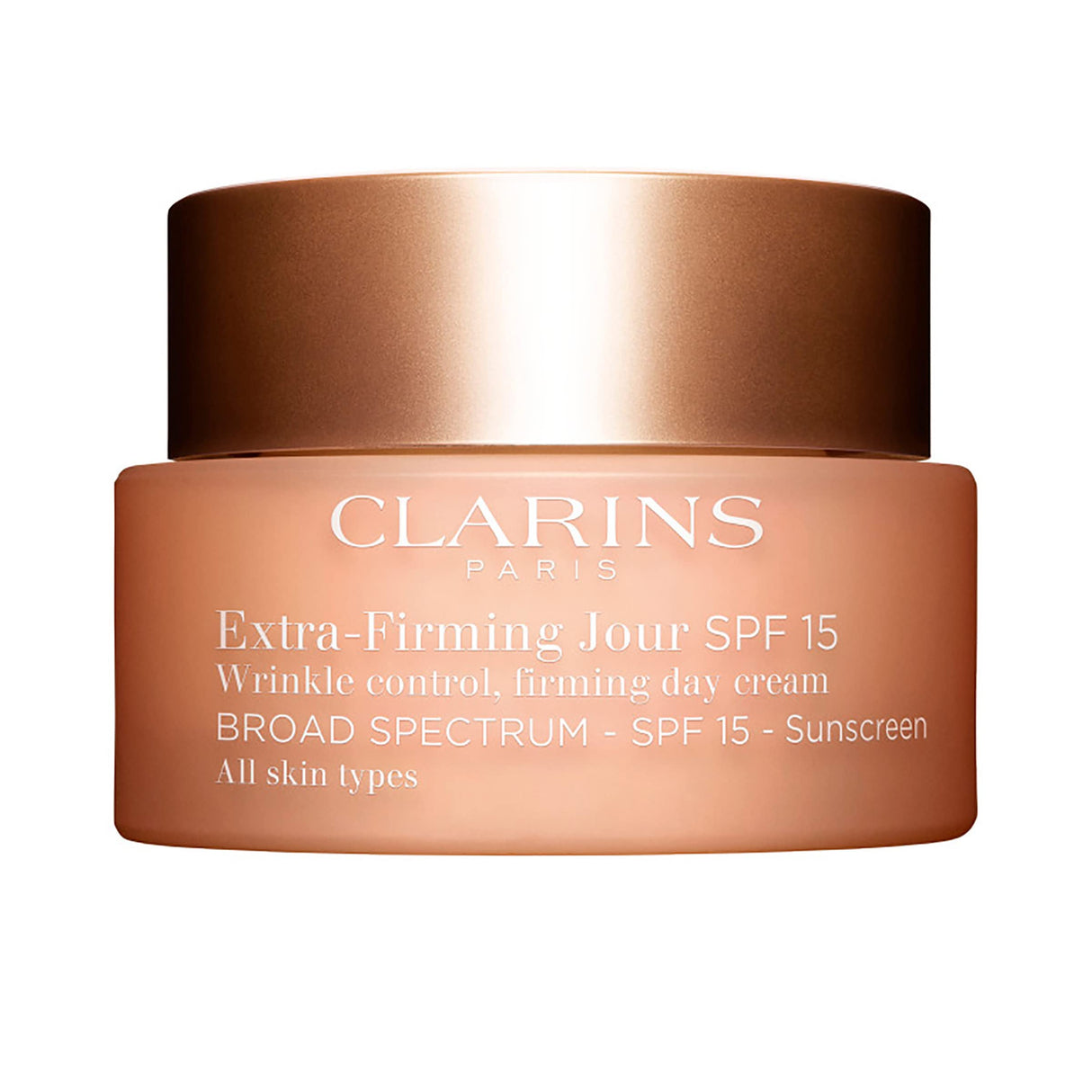 Clarins Extra-Firming Day Cream SPF 15 | Anti-Aging Moisturizer | UVA/UVB Protection | Visibly Regenerated, Firmer Skin* | Boosts Radiance