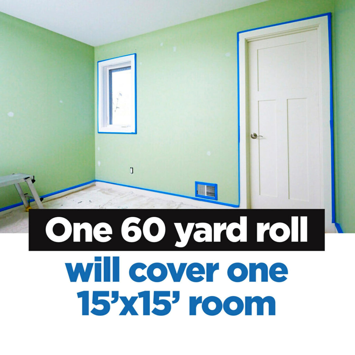 ScotchBlue Original Multi-Surface Painters Tape, 2 Inch Wide (1.88 In. x 60 Yds), 6 Rolls Blue Paint Tape Protects Surfaces & Removes Easily, Masking Tape for Indoor and Outdoor Use (2090-48TP6)