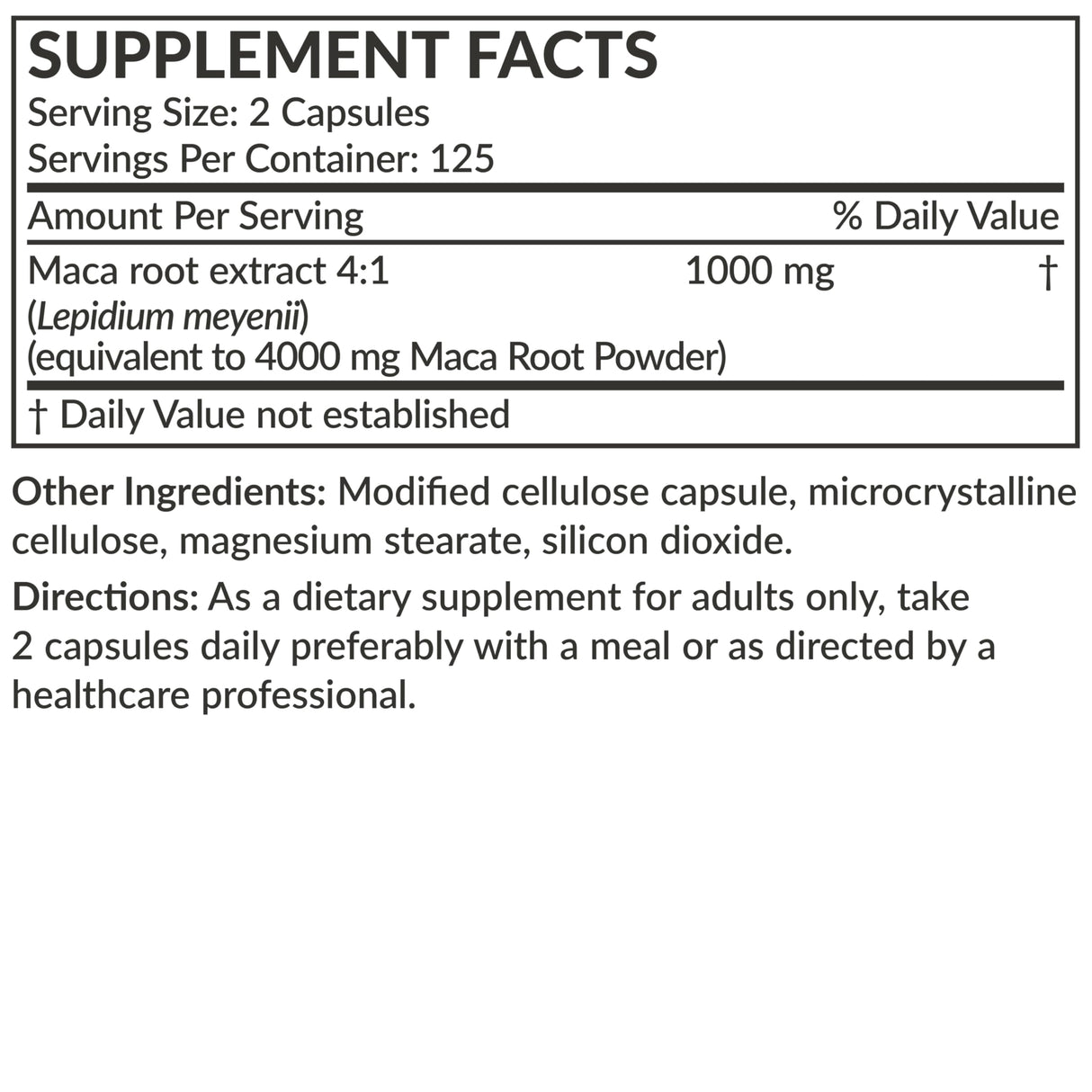 Futurebiotics Maca Root Extra Strength Supports Energy, Stamina & Reproductive Health, Non-GMO, 250 Vegetarian Capsules