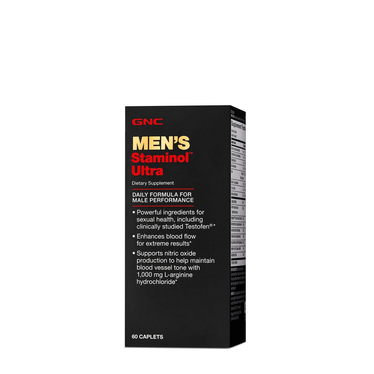 GNC Men's Staminol Ultra, 60 Caplets, Supports Sexual Health and Vitality