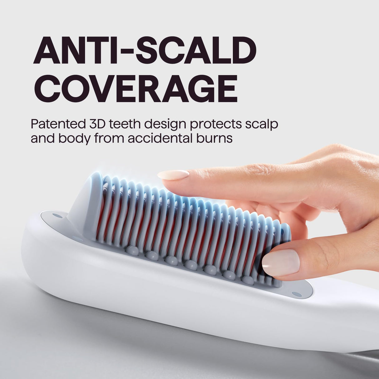 Wavytalk Pro Steam Hair Straightener Brush, Steamline Pro 3 in 1 Straightening Brush, Steam Reduces Damage, Nourishes Hair, and Expedites Straightening