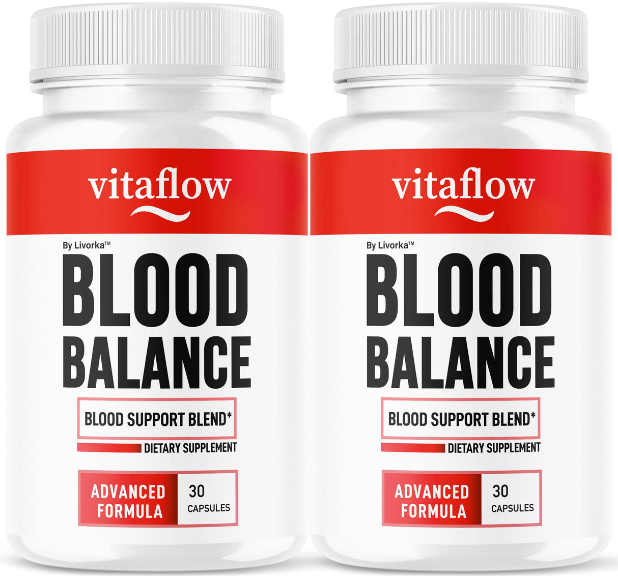 (2 Pack) VitaFlow Capsules - Official VitaFlow Balance Supplement Support Capsule, Vitaflow All Natural Premium Advanced Formula, Vita Flow Pills Balance Support, 60 Capsules for 2 Months