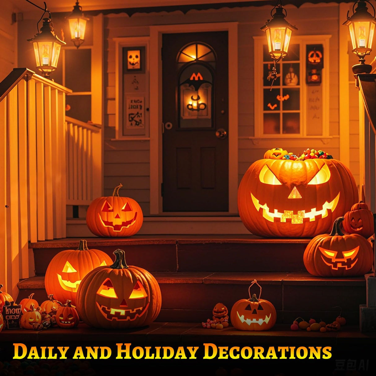 HoogaLife Flame Light Bulbs, Warm Flickering Light Bulbs Effect of Real Fire, E26 Led Flame Light Bulb for Christmas, Halloween, Party Patio Porch Home Holiday Indoor & Outdoor Decorations-2 Pack