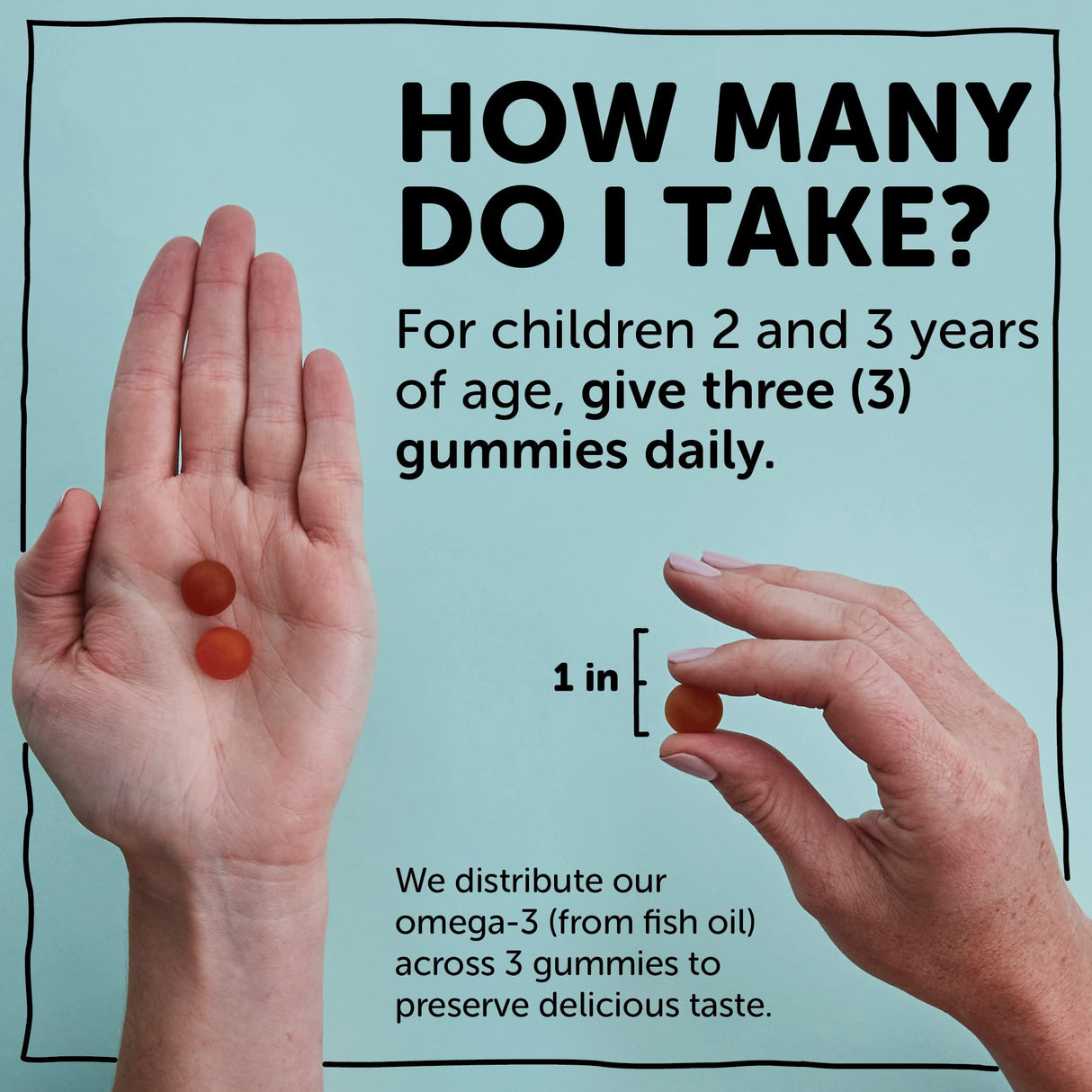 SmartyPants Toddler Multivitamin Gummies: Omega 3 Fish Oil (EPA/DHA), Vitamin D3, C, Vitamin B12, B6, A, K & Zinc, Biotin, Beta Carotene, Gluten Free, Three Fruit Flavors, 180 Count (60 Day Supply)