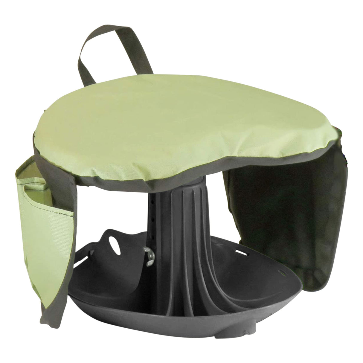 Vertex Premium Garden Rocker with Cushion, Cover and Pockets | Gardeners Work Seat Stool for Weeding Planting Tool | Made in USA | Model GB1227