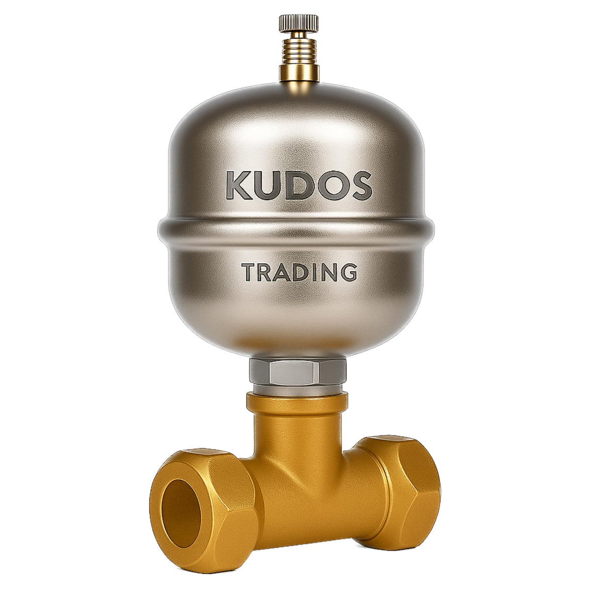 Kudos-Trading 15mm Shock Arrestor Water Hammer Arrestor for Washing Machines – Brass Compression Fit Valve, Noise Reducer, Protects Plumbing System, Easy Installation.