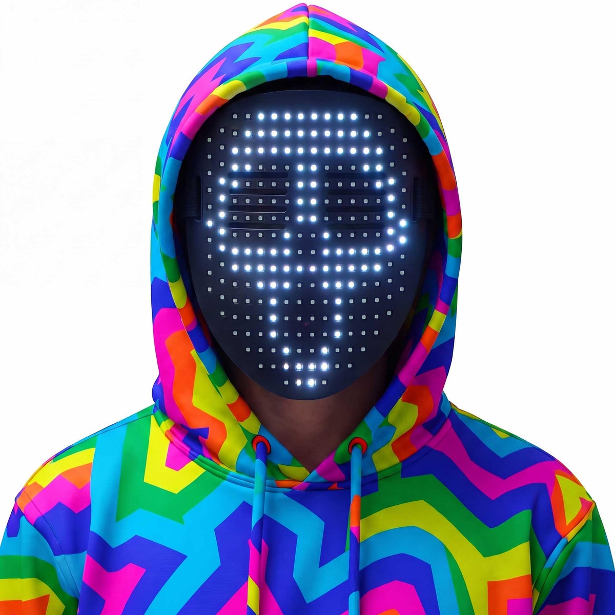 MEGOO Led Light up Mask with Gesture Sensing, Halloween Gifts for Kids
