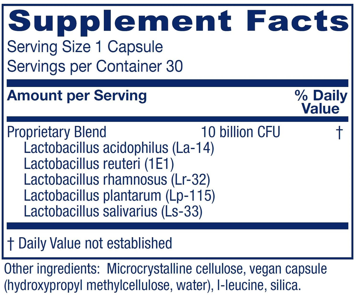 Vitanica FemEcology, Vaginal and Intestinal Probiotic Support, Vegetarian, 30 Capsules