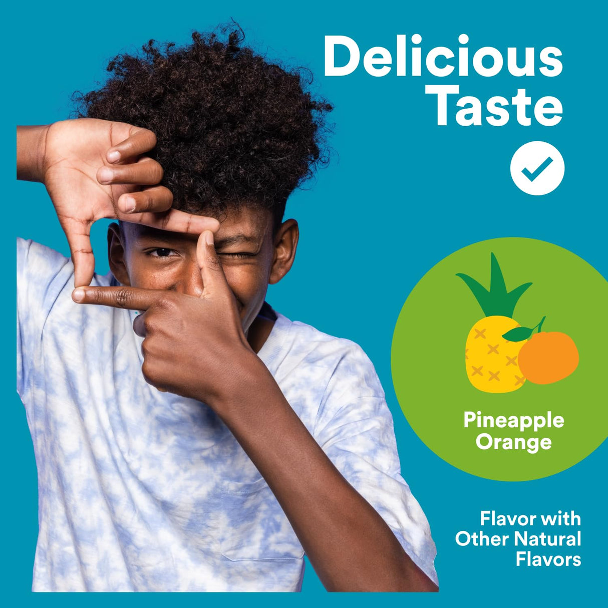 SmartyPants Teen Guy Multivitamin Gummies - Improved Formula: Omega 3 (DHA/EPA), Vitamin D3, C, Vitamin B12, B6, A, K & Zinc, Folate, Gluten Free, Fruit Flavor, 60 Count (30 Day Supply)