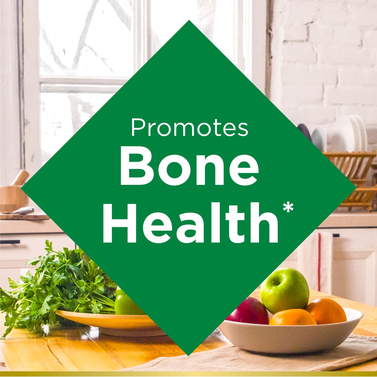 Nature's Bounty Calcium 1200 mg with 1,000IU Vitamin D3, Bone Health & Immune Support, 220 Softgels