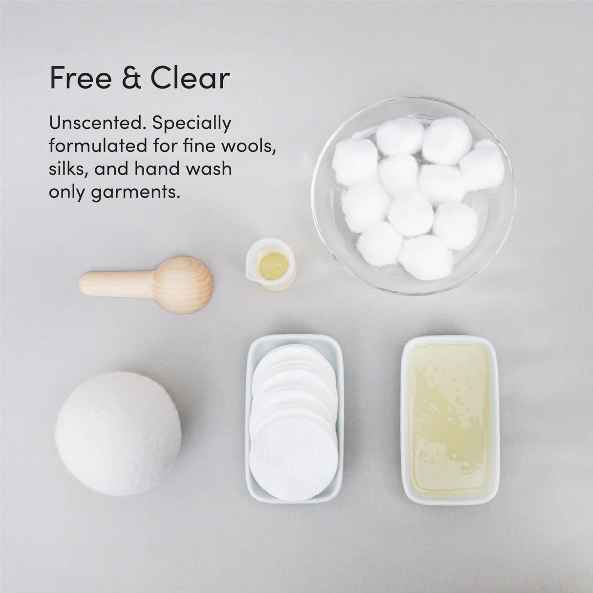 Dirty Labs | Hand Wash and Delicates | Scent Free | 32 Loads (8.6 fl oz) | Bio Enzyme Liquid Laundry Detergent | For Fine Silks, Wools, Handwash Garments | Hyper-Concentrated | Non Toxic, Biodegradable | Stain & Odor Removal