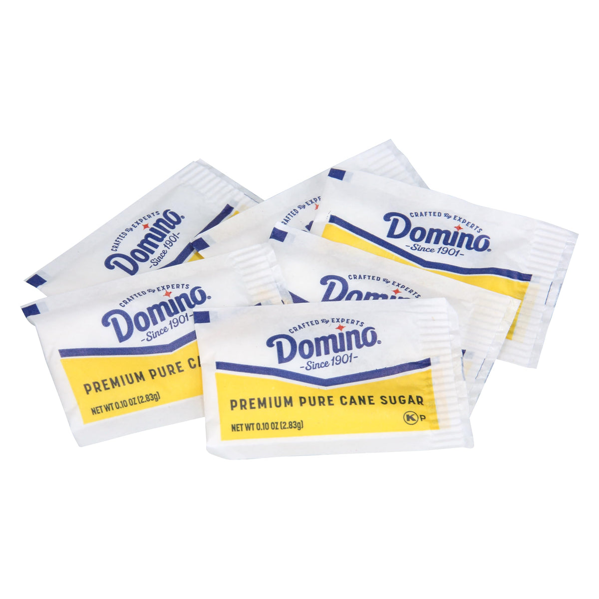 Domino® White Sugar Packets, 400 Count Dispenser Box, 0.10 oz Each