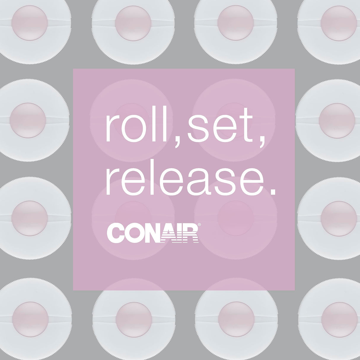 Conair Hot Rollers Hair Curlers for Long, Medium and All Hair | Heated Rollers with Hair Roller Clips Included | 2-inch Rollers | Amazon Exclusive
