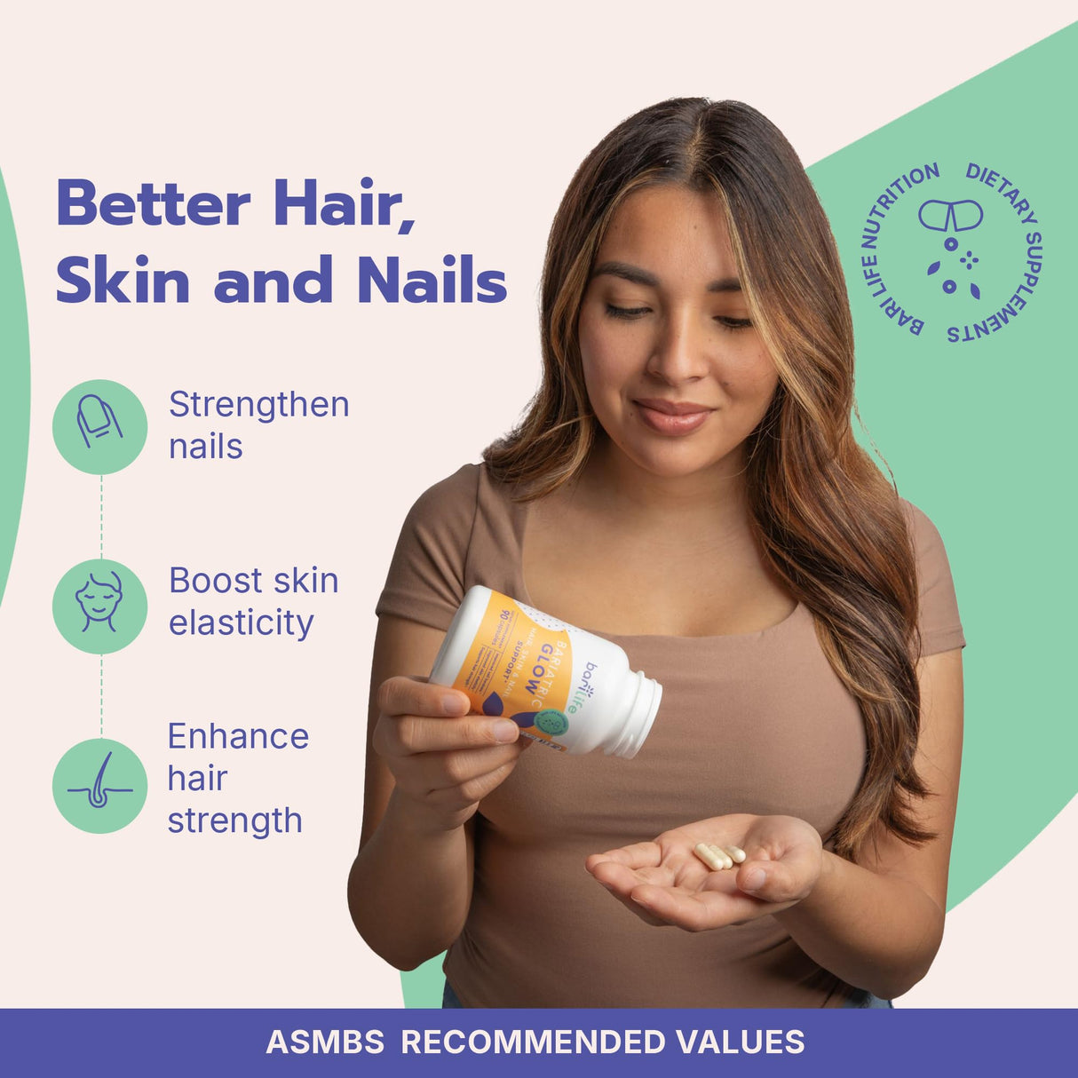 Bari Life Hair, Skin & Nails Supplement