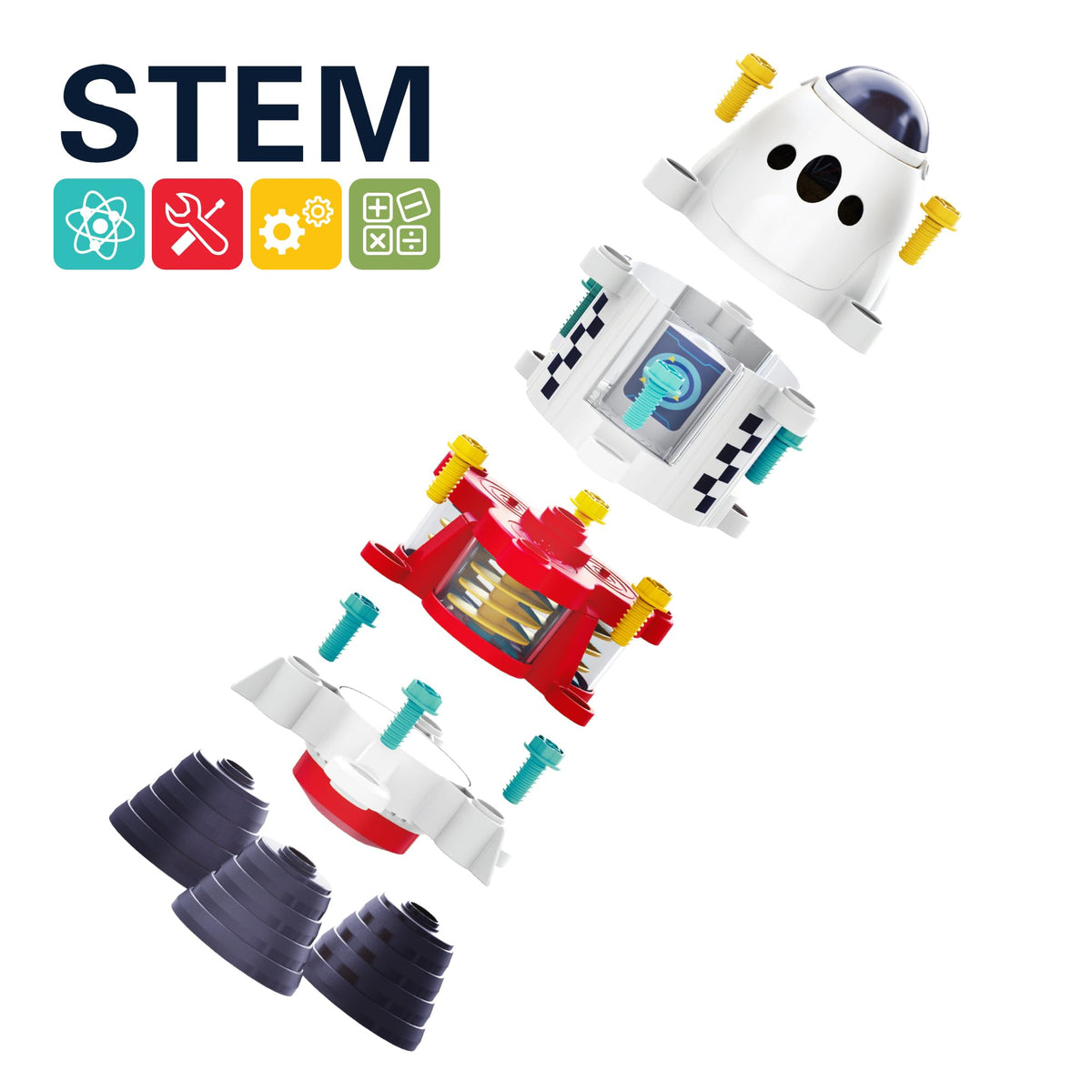 iPlay, iLearn Rocket Space Toy 3 4 5 Year Old Boys Kids Girls, Toddler STEM