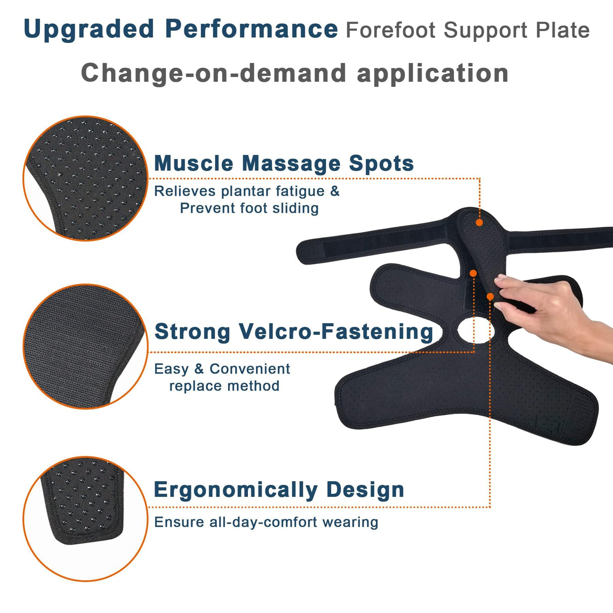 JOMECA Upgraded Drop Foot Brace for Walking with Shoes - Dual Forefoot Support Plates Adjustable Soft AFO, Foot Drop, TBI, ALS, MS, Bone Fracture, Fits Women & Men FSA or HSA Eligible (Left, S/M)