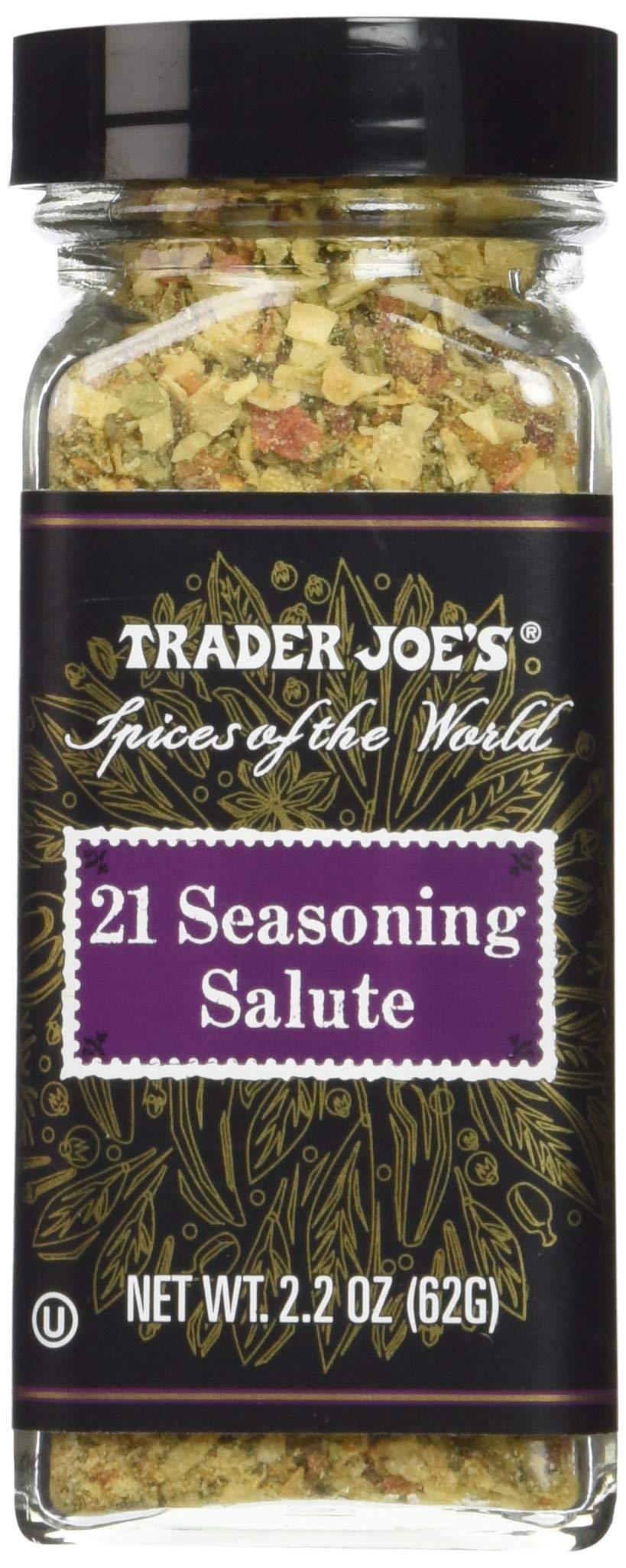Trader Joe's 21 Seasoning Salute Blend, 2.2oz, 2 Pack