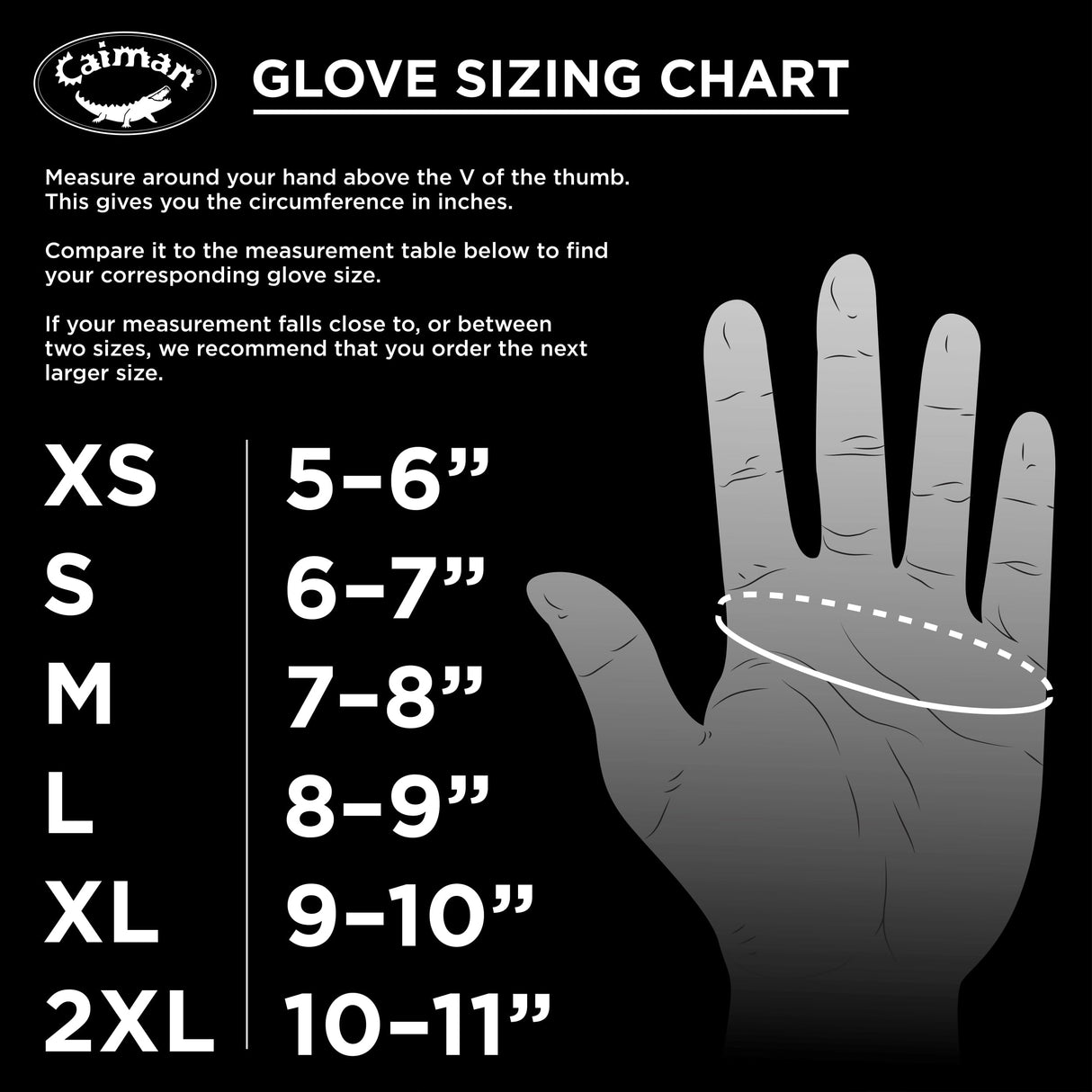 Caiman Premium Goat Grain TIG/Multi-Task Welding Gloves, Split Cowhide Back, 4-Inch Extended Cuff, White/Gold, Large (1540-5)
