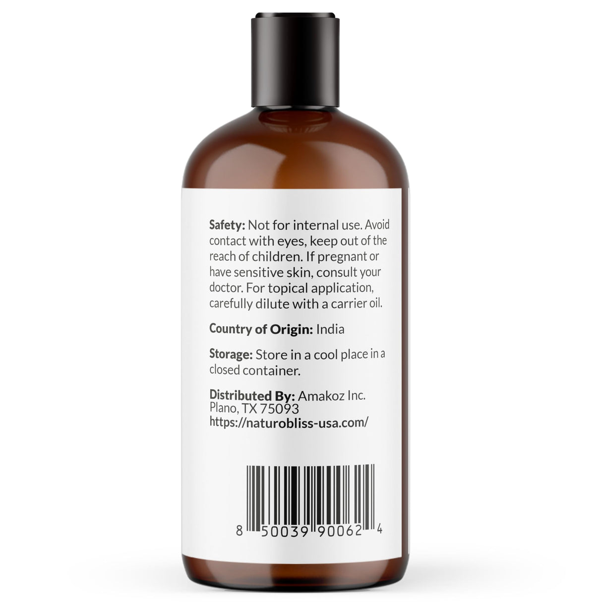 NaturoBliss Peppermint Essential Oil, 100% Pure and Natural Therapeutic Grade, Premium Quality Peppermint Oil, 16 fl. Oz - Perfect for Aromatherapy and Relaxation