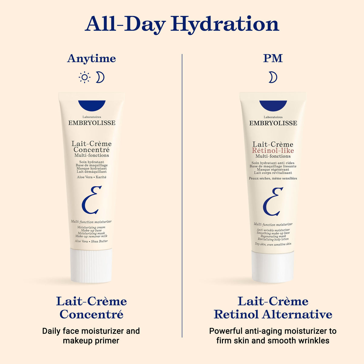 Embryolisse Lait-Crème Concentré Moisturizer & Makeup Primer, 2.54 Fl Oz