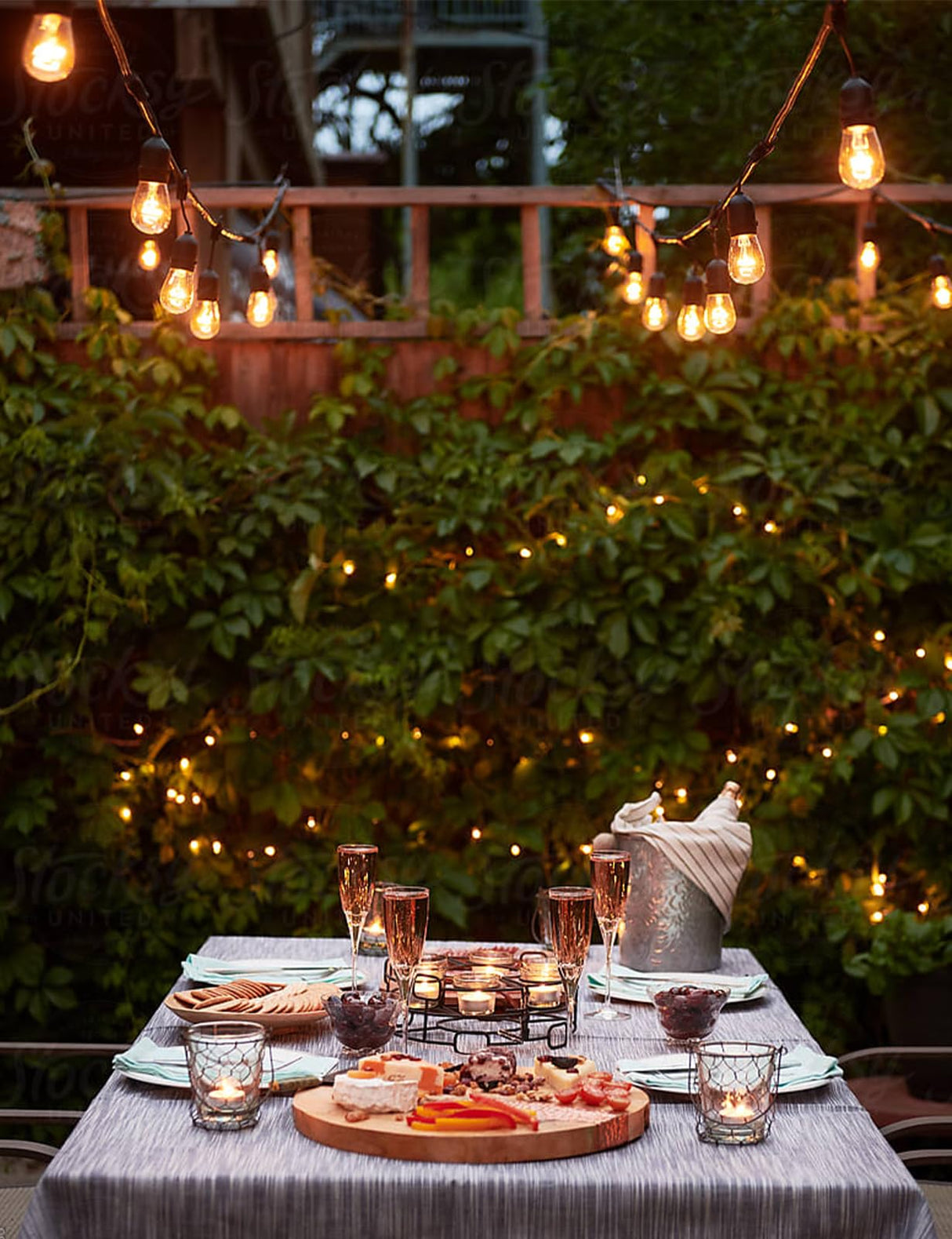 Svater Outdoor String Lights 150FT, E26 Socket, 48pcs S14 Shatterpoof Bulbs, 1 Watt Dimmable 2700K Warm White, IP65 Waterproof Commercial Grade Patio Lights(3 Pack X 50FT)