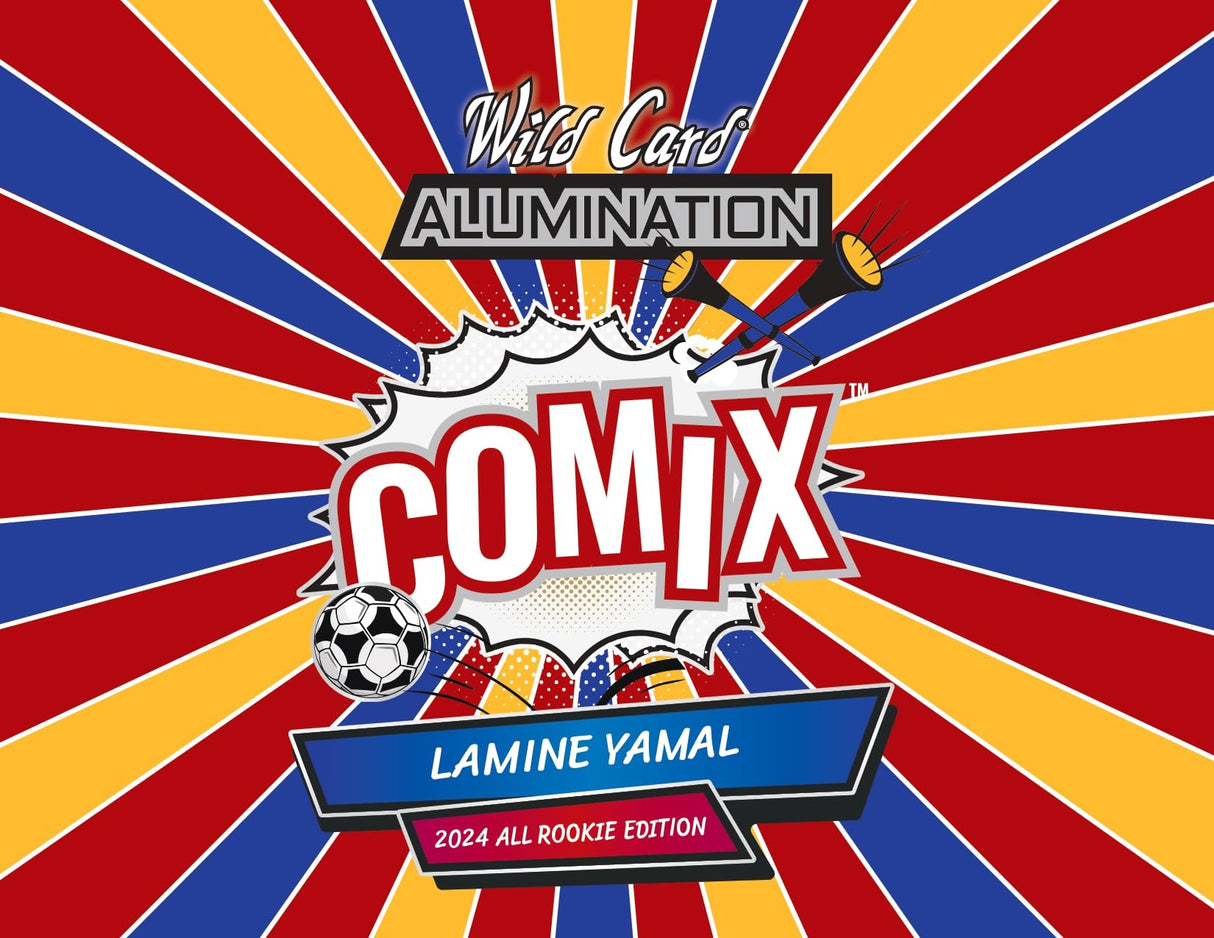 2024 Wild Card Alumination Lamine Yamal Rookie Comix Hobby Trading Card Box (5 Encases Autographs)
