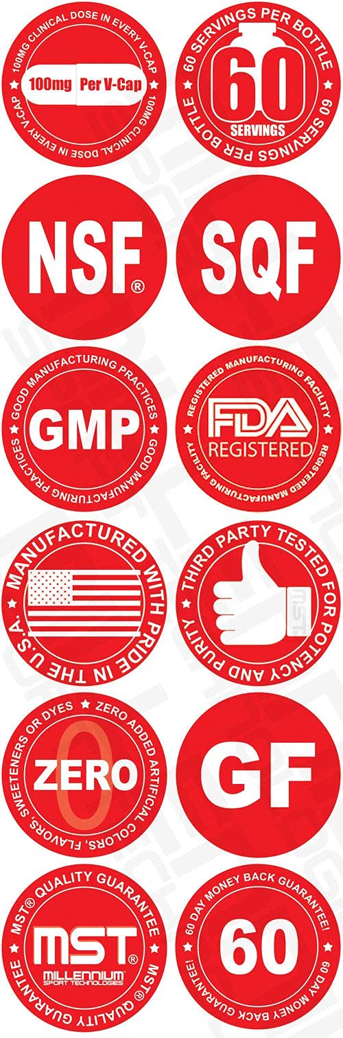 MST Capsimax Supplement 100mg V Capsules, 60 Servings Clinically Dosed Weight Management, Thermogenic, Appetite Control, Calorie Burning, Metabolic Health, Stimulant Free. BSCG Certified