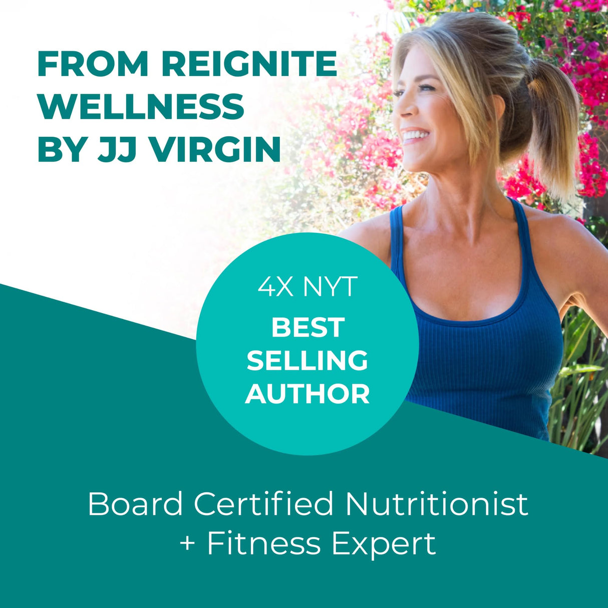 Reignite Wellness by JJ Virgin | SHEatine | Creatine HCL, Taurine & Magnesium Glycinate | 180 Capsules