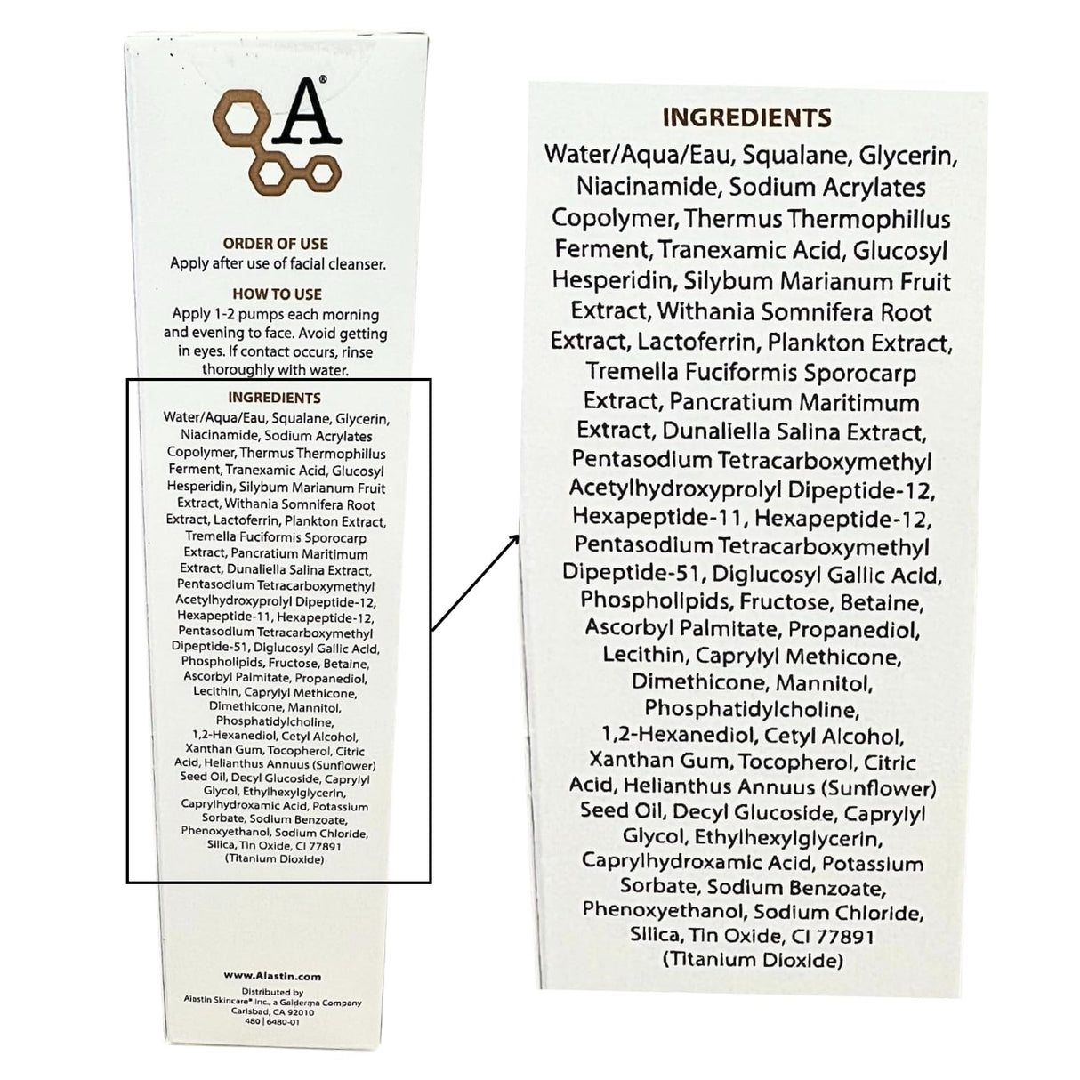 ALASTIN Skincare A-LUMINATE Face Serum (1.7 oz) | Anti-Aging Formula Helps Minimize Fine Lines & Wrinkles | Reduce Dark Spots, Uneven Tone, Hyperpigmentation