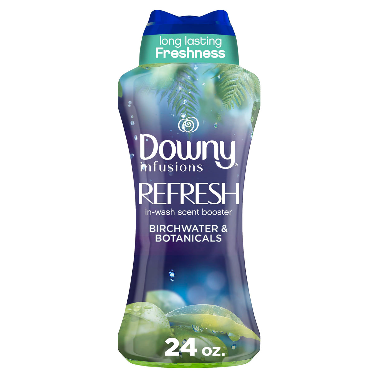 Downy Infusions In-Wash Scent Booster Beads, Refresh, Birch Water & Botanicals, 24 oz
