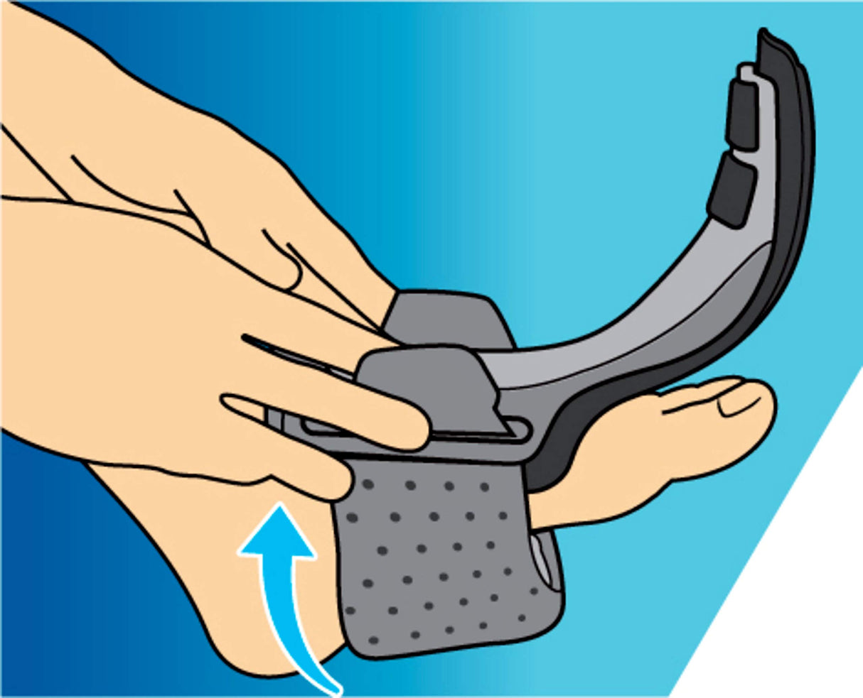 ACE Plantar Fasciitis Sleep Support, Helps Relieve Symptoms of Plantar Fasciitis, One Size Fits Most, Blue