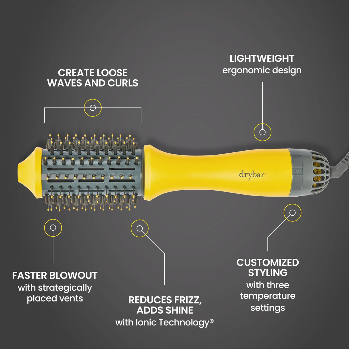 Drybar The Single Shot Round Blow-Dryer Brush