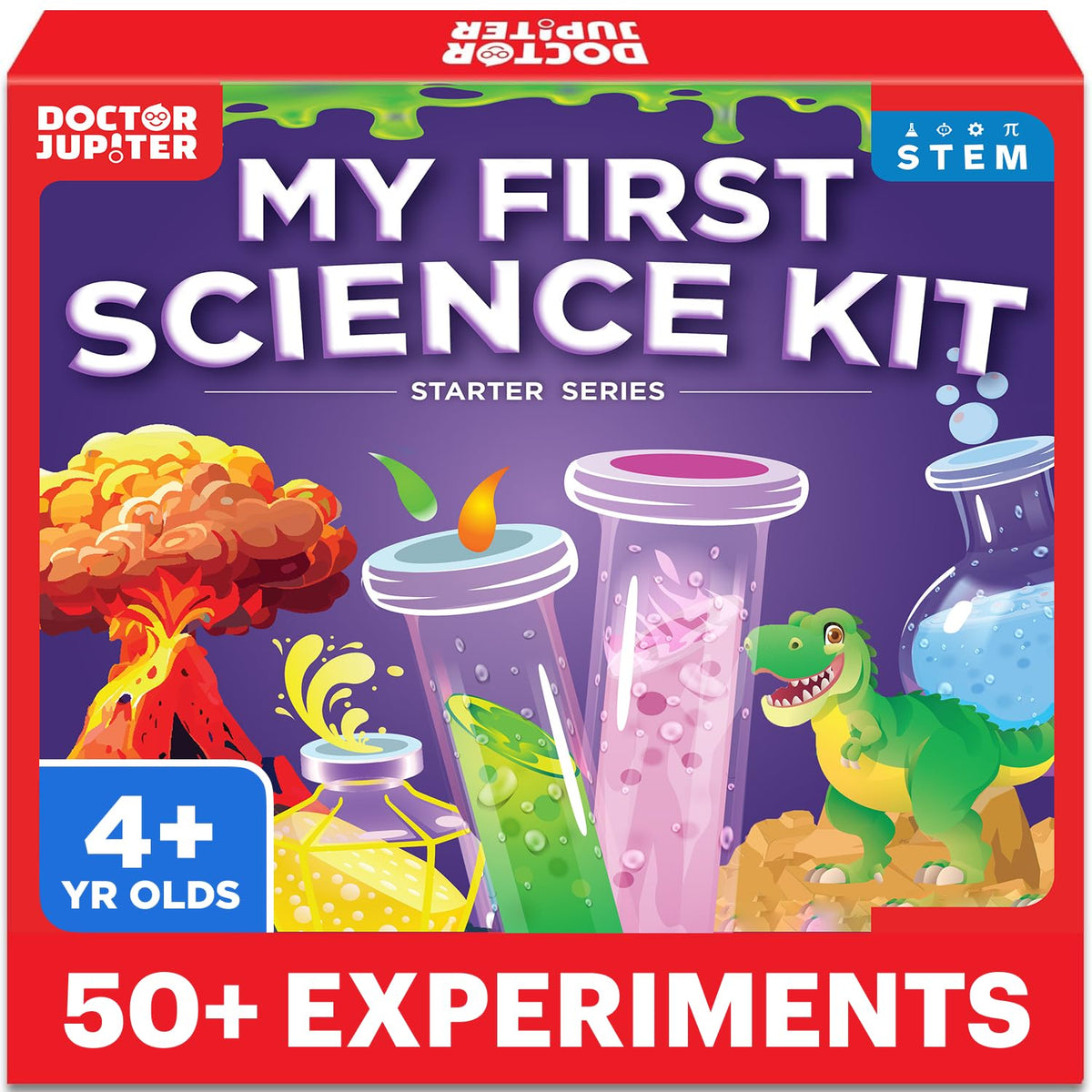 Doctor Jupiter My First Science Experiments Kit for Kids Ages 4+