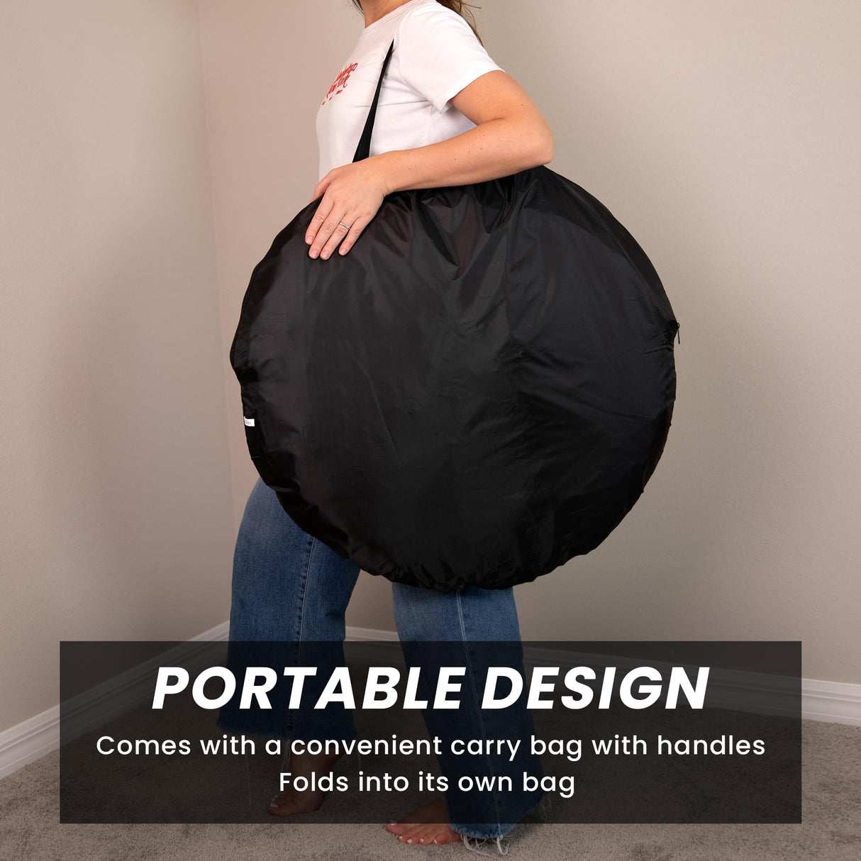 KOBBTAN Large Deluxe Spray Tan Tent Pop Up Portable Tanning Booth with Clear Window & Extraction Fan Opening Easy Clean for Home & Salon