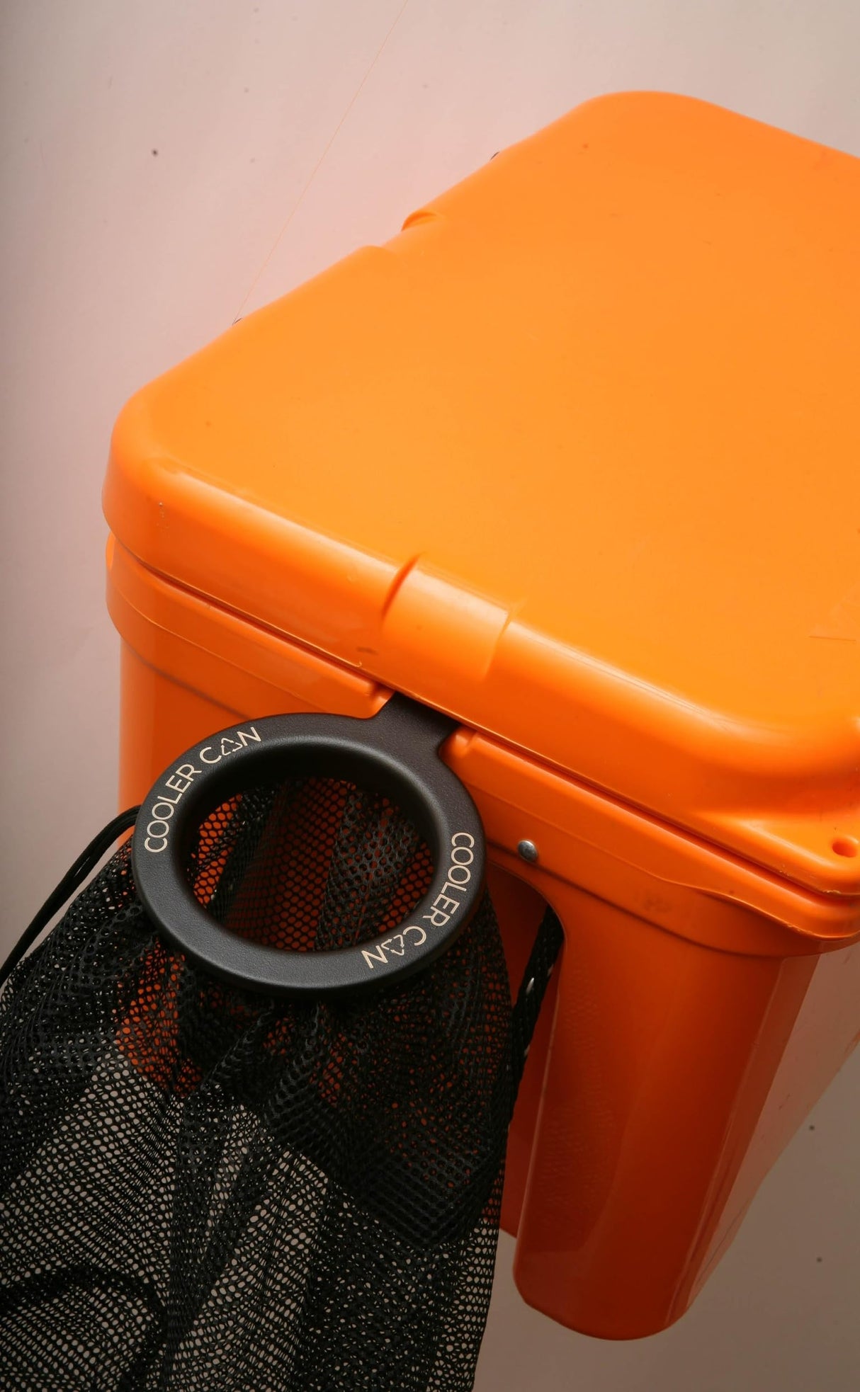 the Cooler can- Outdoor Cooler Trash Can Accessory - Attaches to Most Brands of Roto-Molded Coolers- No Tools Required - Portable Trash Holder for Boats, Fishing, Camping, Truck Beds, SXS's & ATV's -
