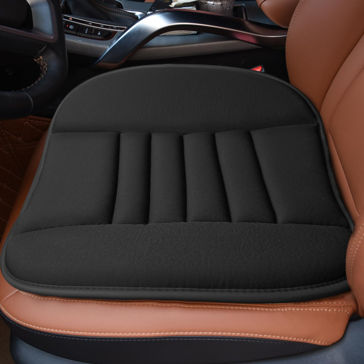 ACBAGI Car Seat Cushion Driver Seat Cushion with 1.2inch Comfort Memory Foam for Car, Office Chair and Home Chair