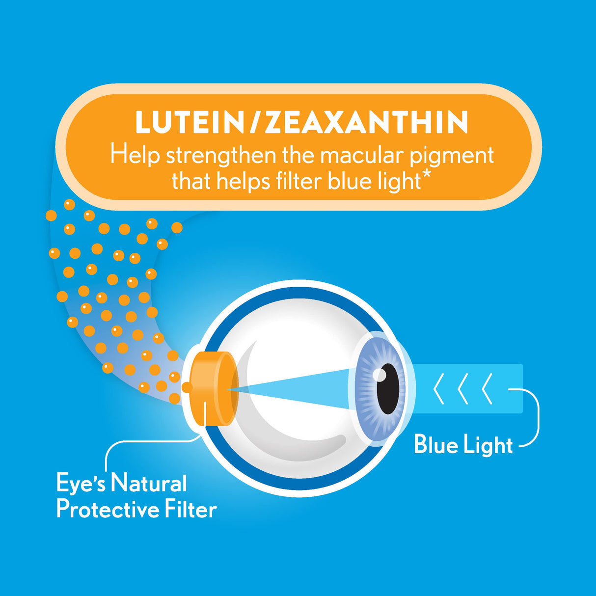 Ocuvite Bausch + Lomb Blue Light Lutein 25mg Lutein & Zeaxanthin Supplement, 30 Softgels
