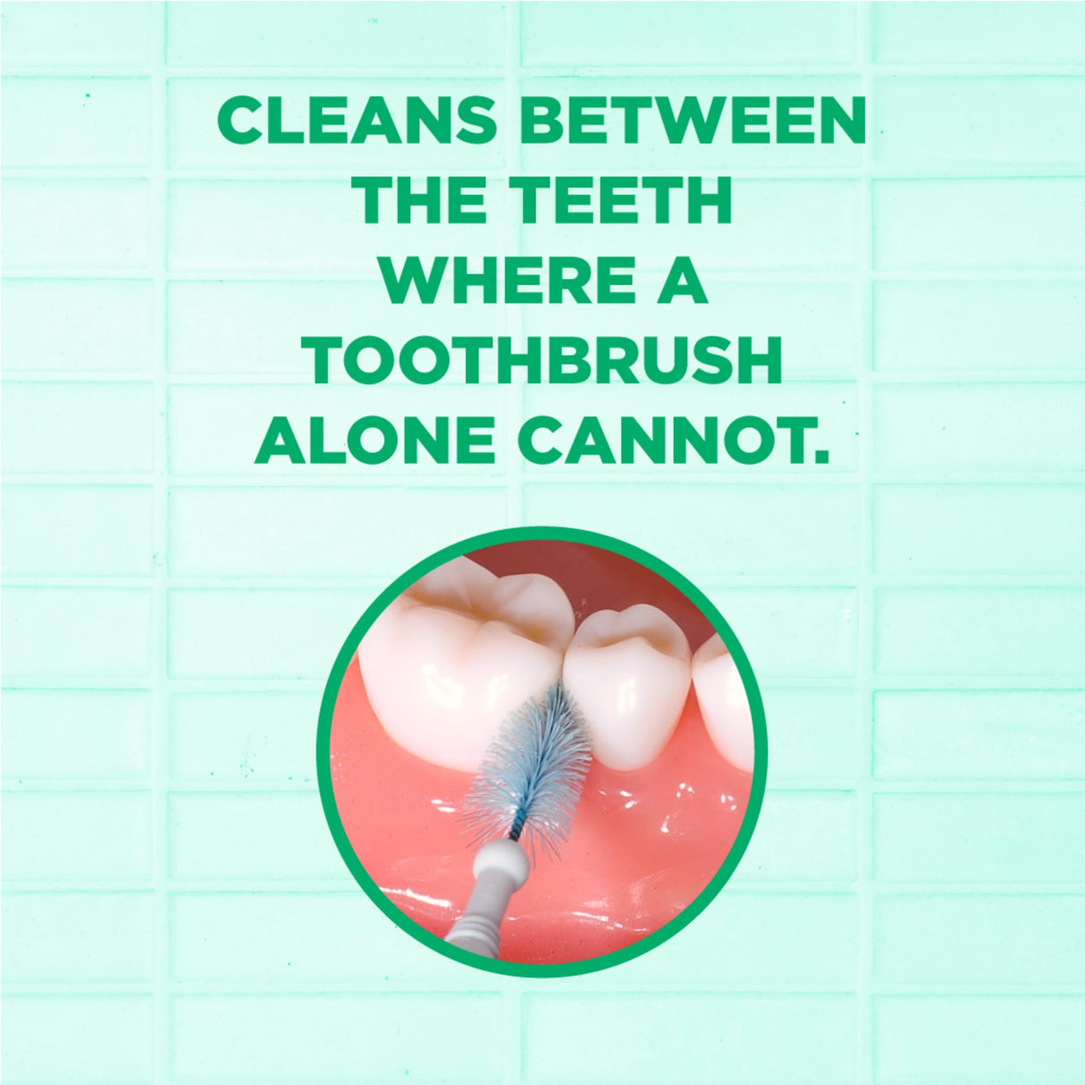 GUM Proxabrush Go-Betweens - Wide - Interdental Brushes - Soft Bristled Dental Picks for Plaque Removal Health - Safe for Braces & Dental Devices, 10 Count (Pack of 4)