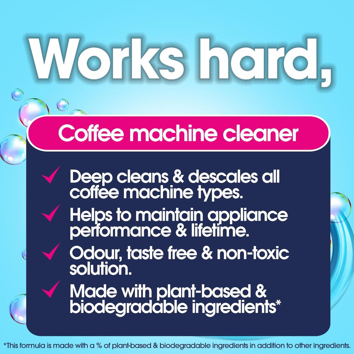 Ecozone Coffee Machine Cleaner & Descaler (500ml)